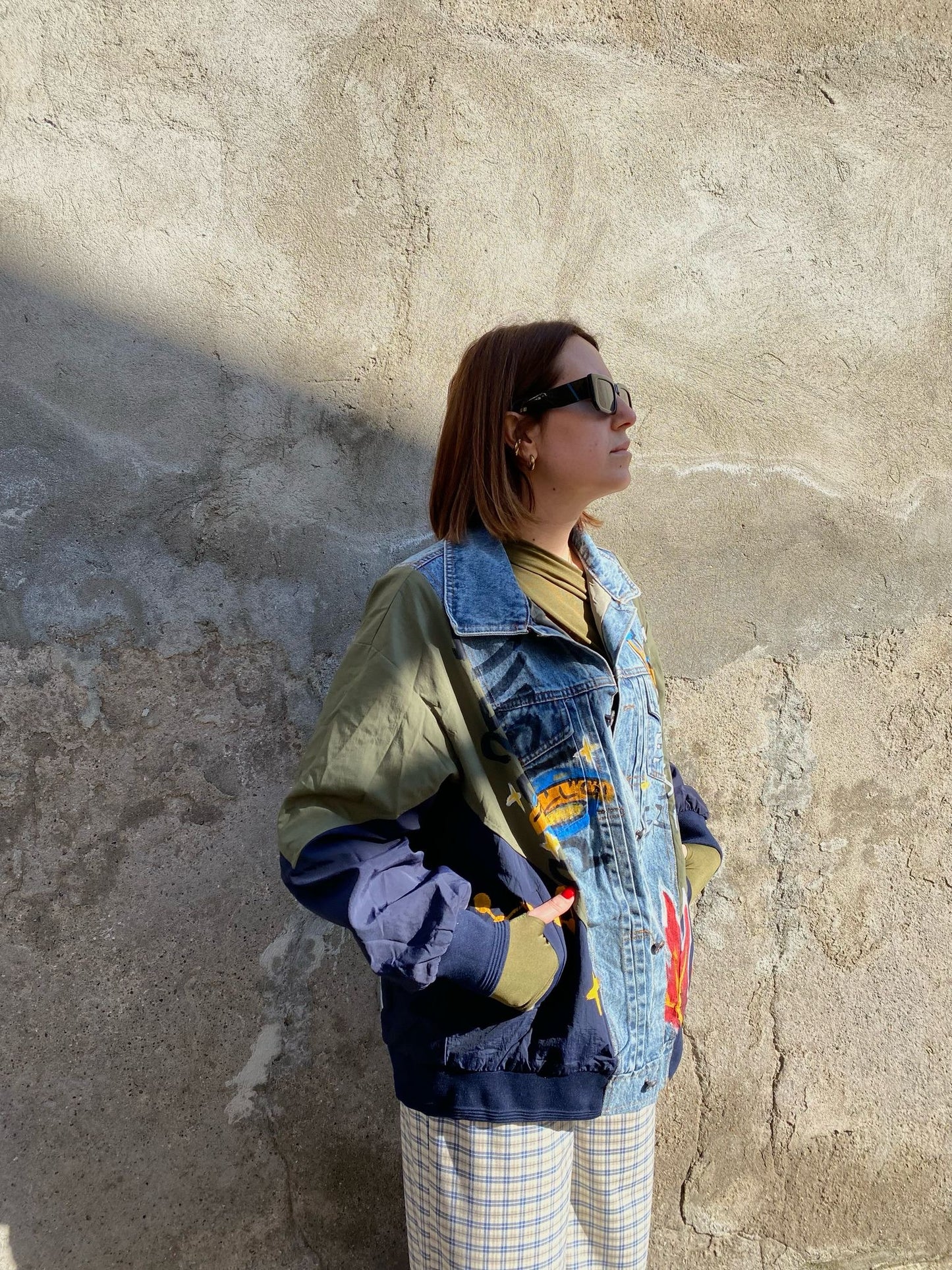 giubbotto denim street