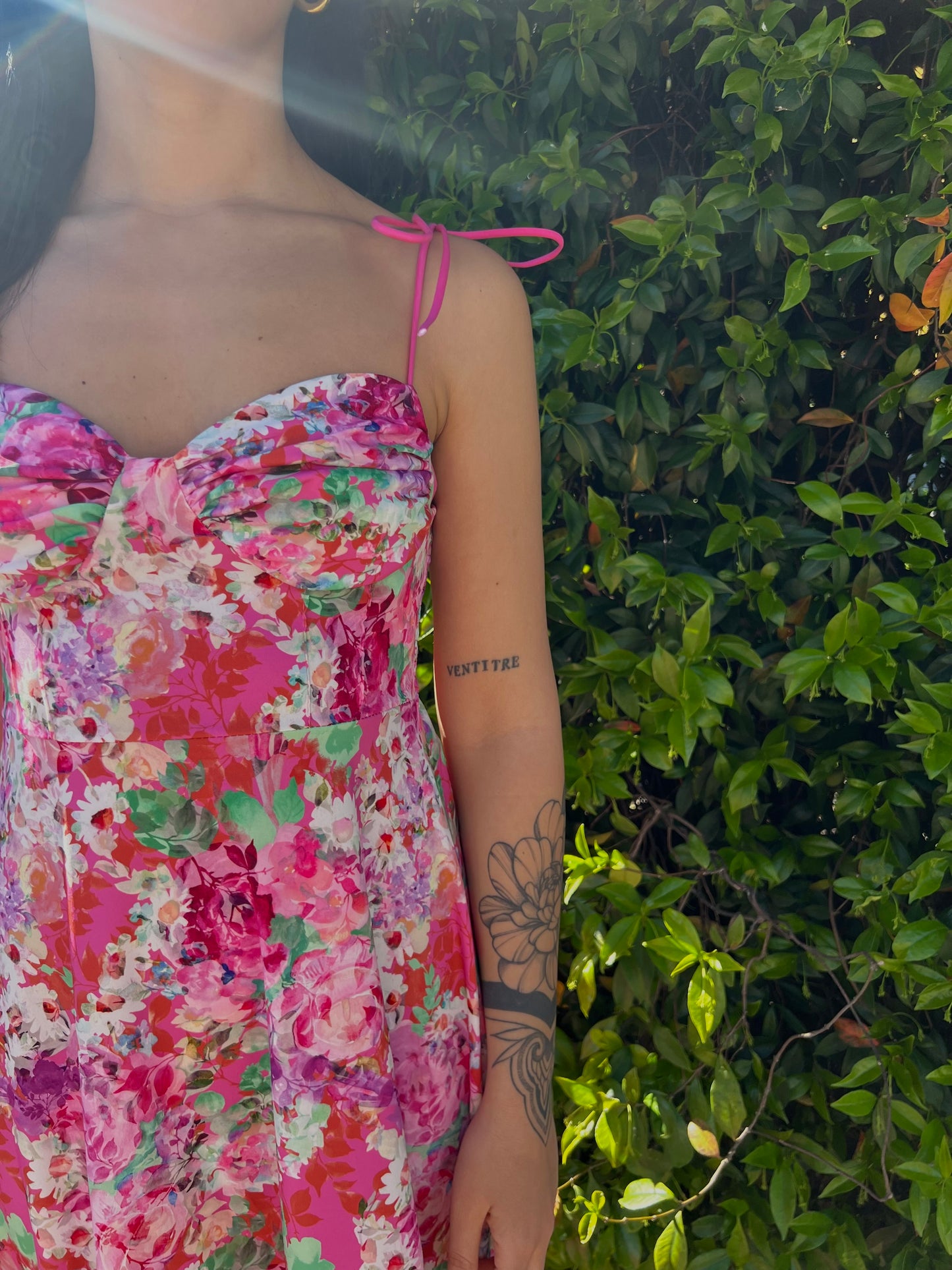 vestito Chiara rosa