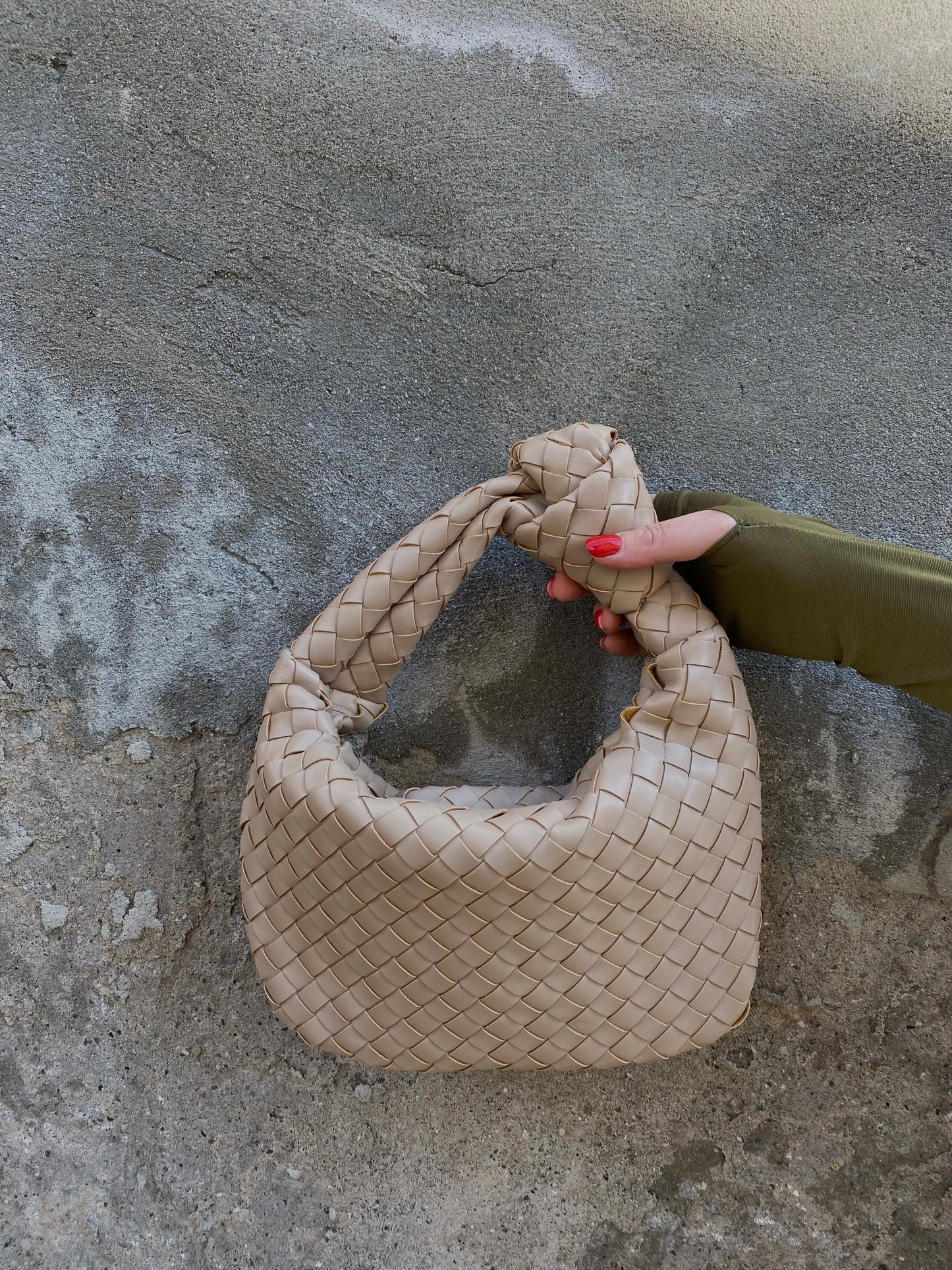 borsa Jodie mini beige