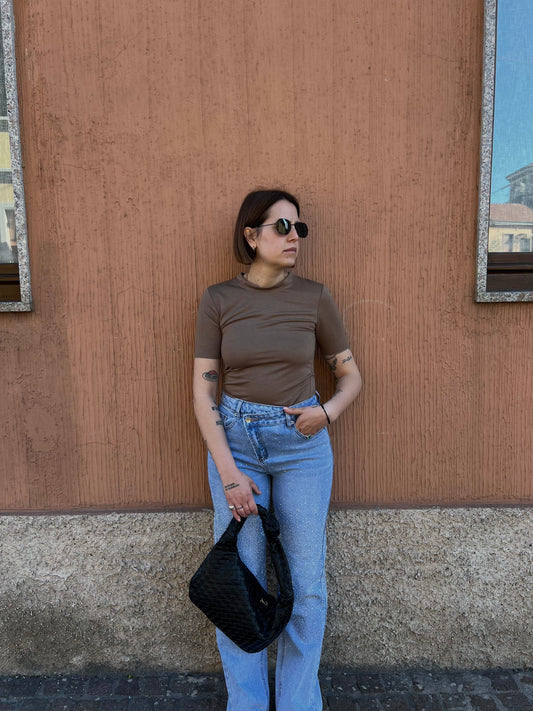 T-shirt Adi mocha