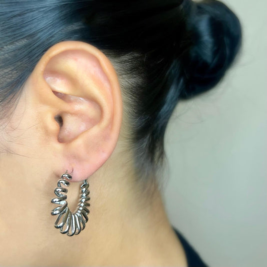 orecchini zig zag
